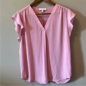 EUC! Elegant Pink Chaus Blouse